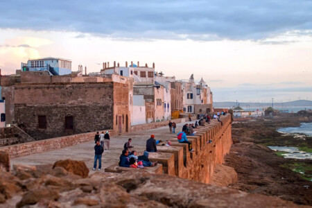 Gran Foto En La Costa En Essaouira